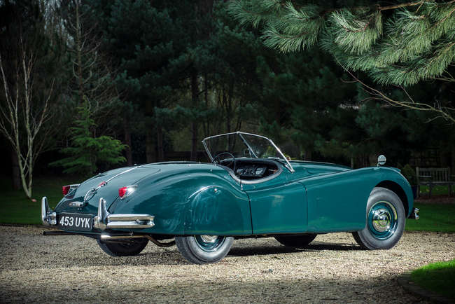 1956 Jaguar XK140 Roadster-Auction Lot