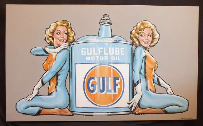 Gulf Oil Girls-Sold