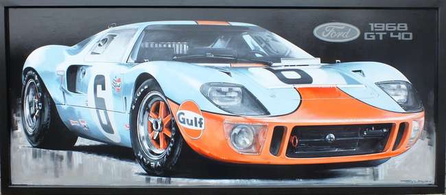 Gulf Ford GT40-Sold