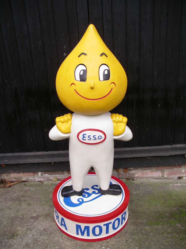 Fibreglass Mr Drip forecourt figure-Sold