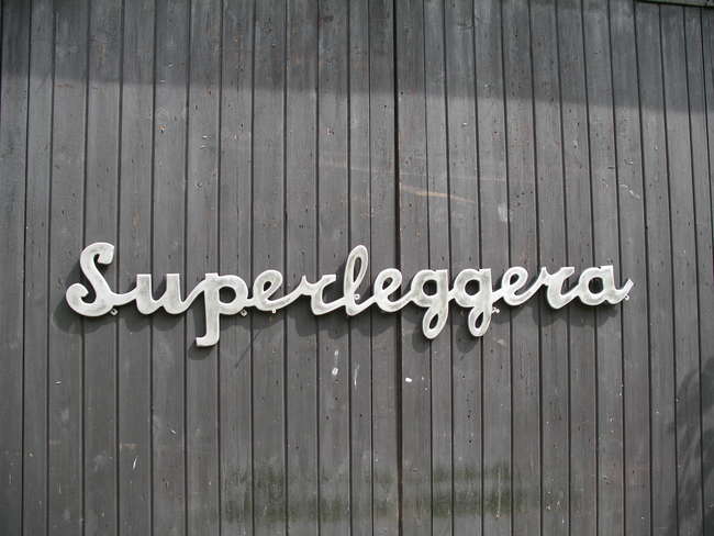 Superleggera Badge-Sold