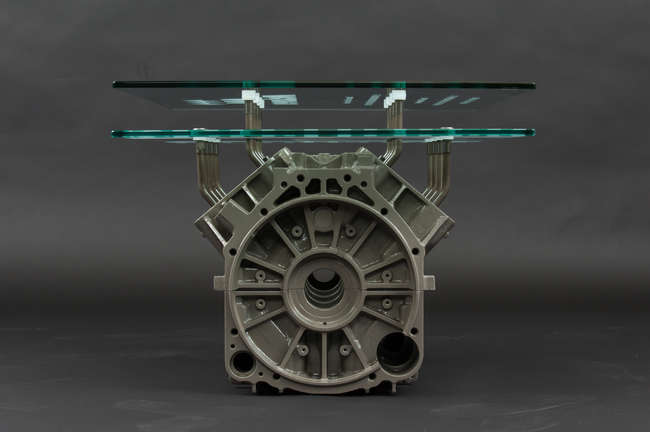 Coffee table based on a  McLaren TAG Porsche F1 -Sold