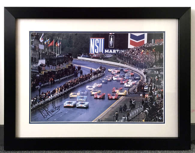 Spa 1000kms, signed Brian Redman & Derek Bell MBE-Sold