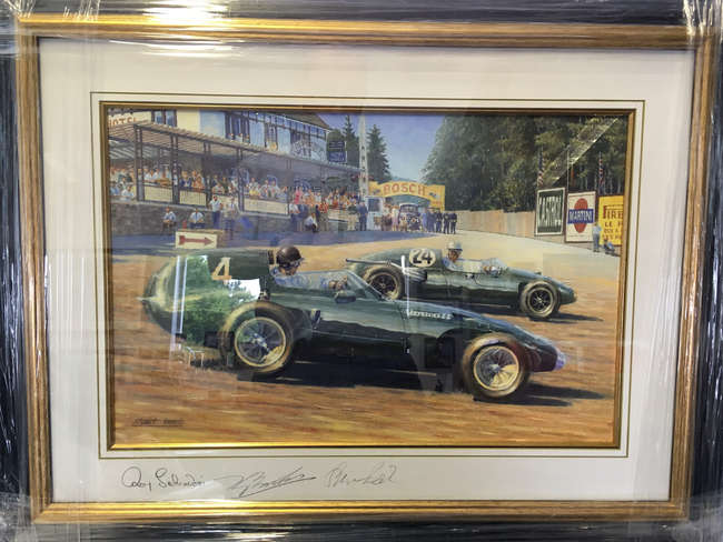 Master of Spa by Stuart Booth, signed by Brooks, Salvadori-Sold