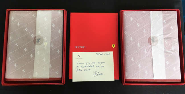 Ferrari Agenda/Diary 2006 and 2009-Sold