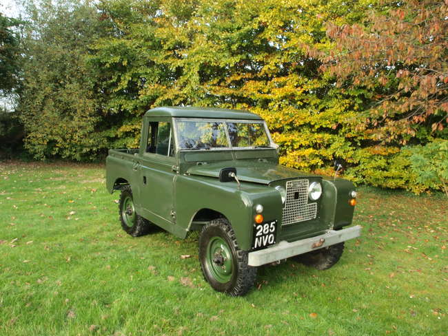 1962 Land Rover Series II 88 Inch Short Cab-Sold