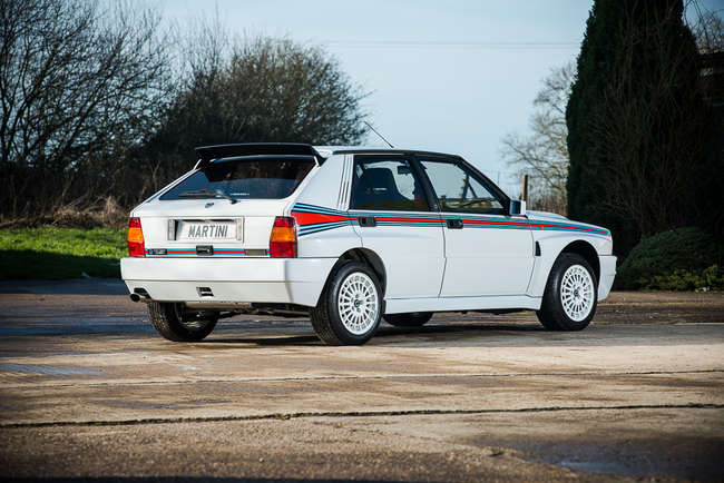 1992 Lancia Delta Integrale HF Turbo Martini 5-Sold