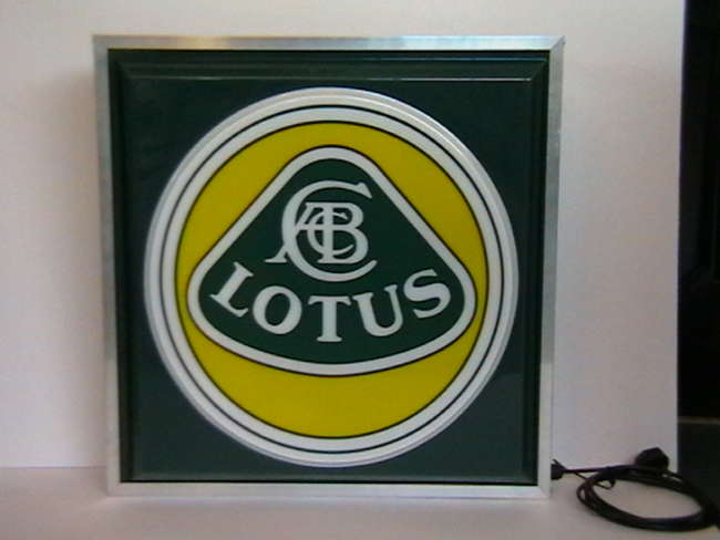 Lotus Illuminated Sign-Sold
