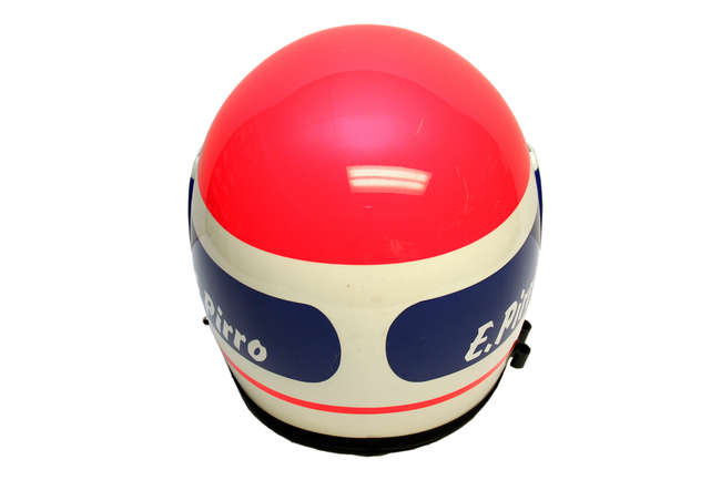 Original Emanuele Pirro Helmet-Auction Lot