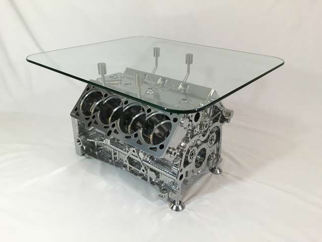Ferrari Engine Block Coffee Table-Sold