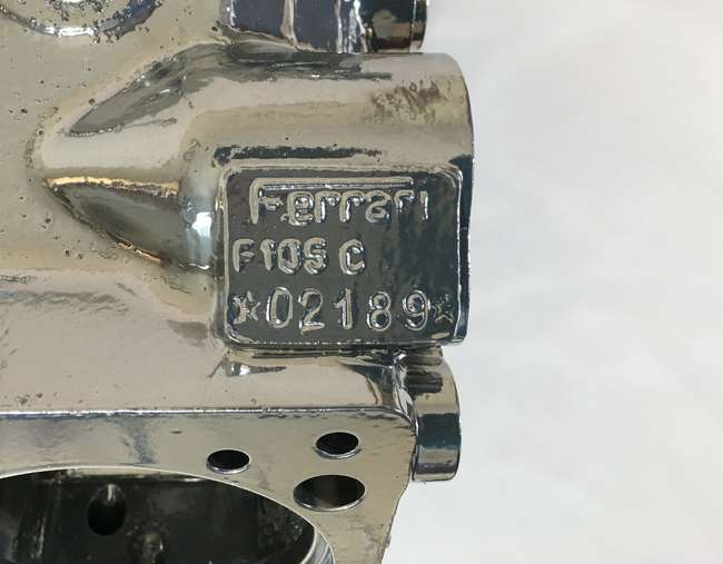 Ferrari Engine Block Coffee Table-Sold