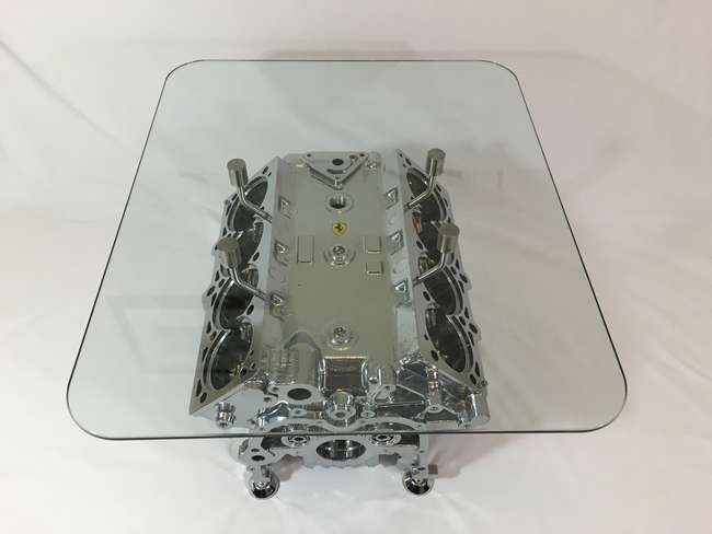 Ferrari Engine Block Coffee Table-Sold