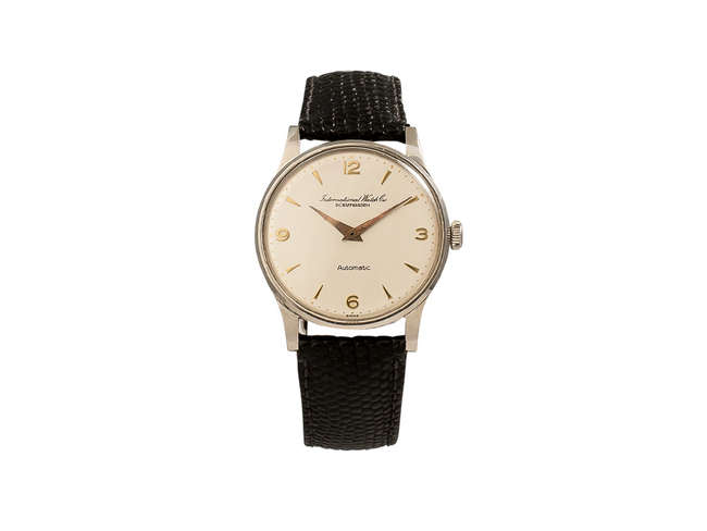 Gentlemenâ€™s IWC Automatic Wristwatch Circa 1960-Sold