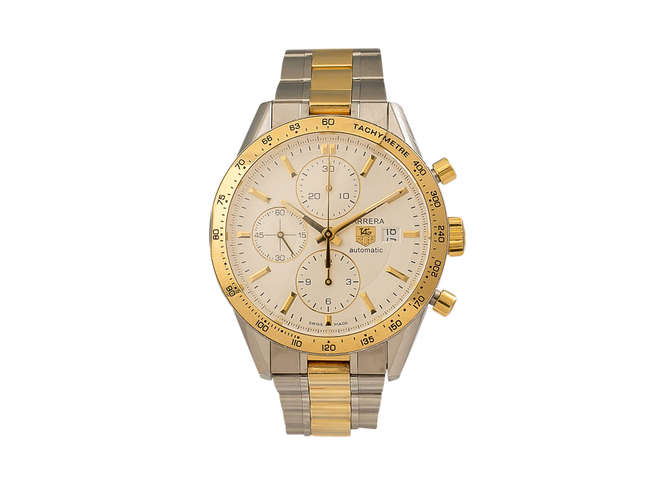 Gentlemenâ€™s Tag Heuer Carrera Chrono Wristwatch-Auction Lot