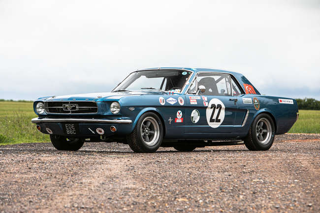1965 Ford Mustang 289 Notchback Race Car-Auction Lot