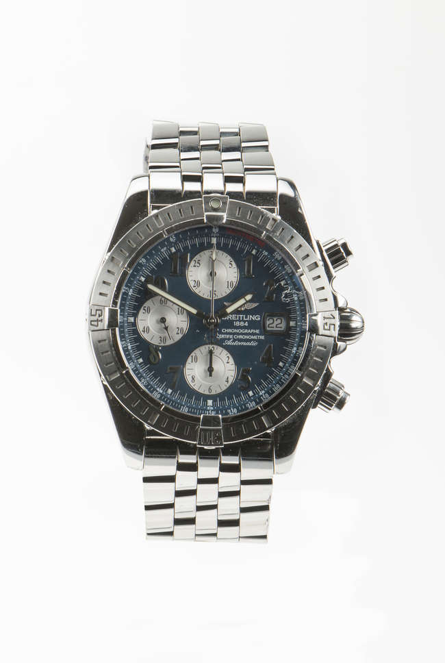 2005 Breitling Chronomat Evolution Chronograph complete with-Auction Lot