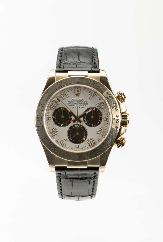 2009 Rolex Daytona 18ct yellow Gold Cosmograph complete with-Auction Lot
