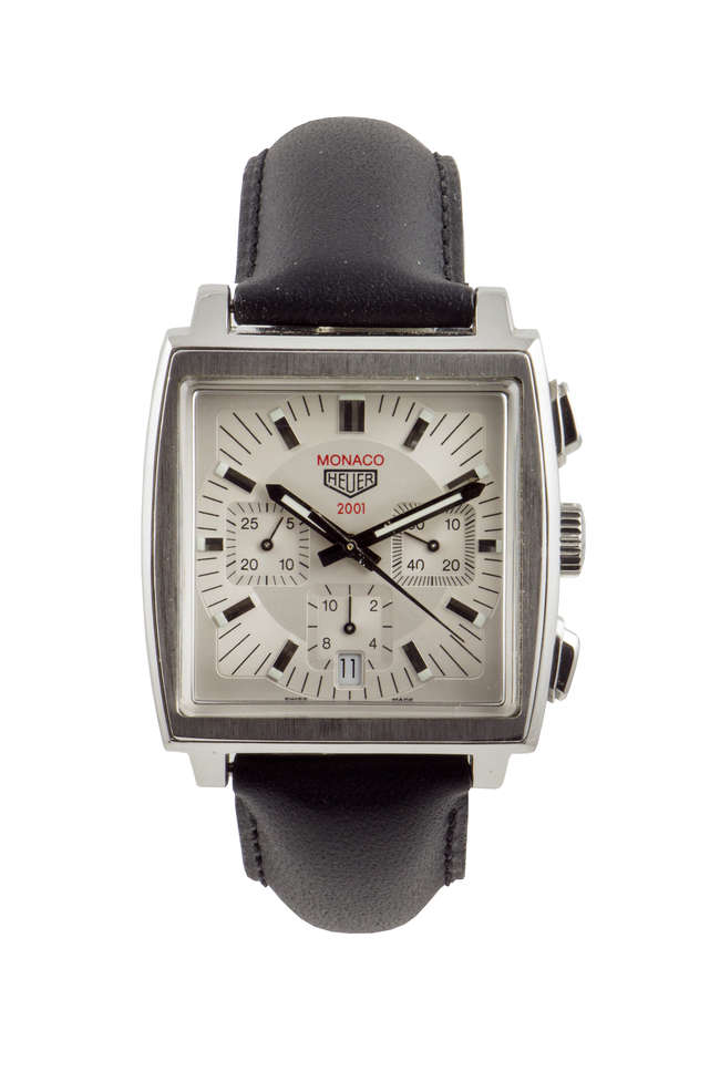 2001 Heuer Monaco Limited Edition 64/200 Complete with Box a-Sold