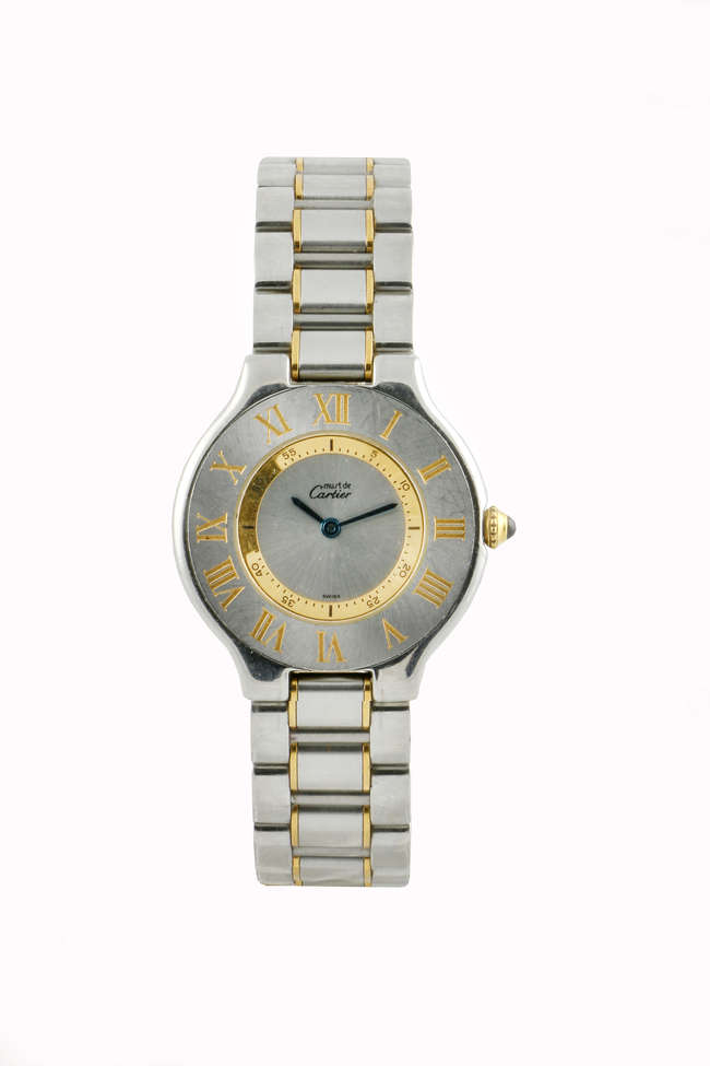 C.1999 Cartier 21 BI Metal-Sold