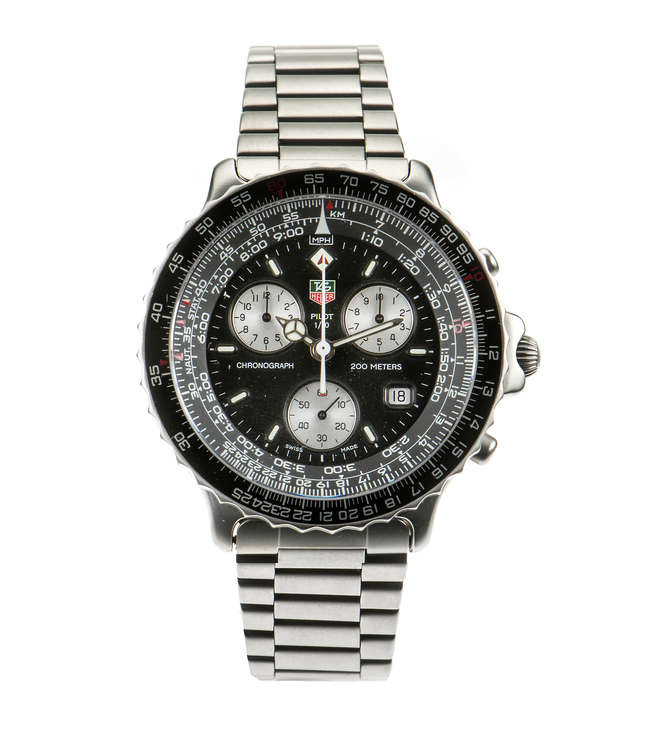 tag heuer pilot chronograph