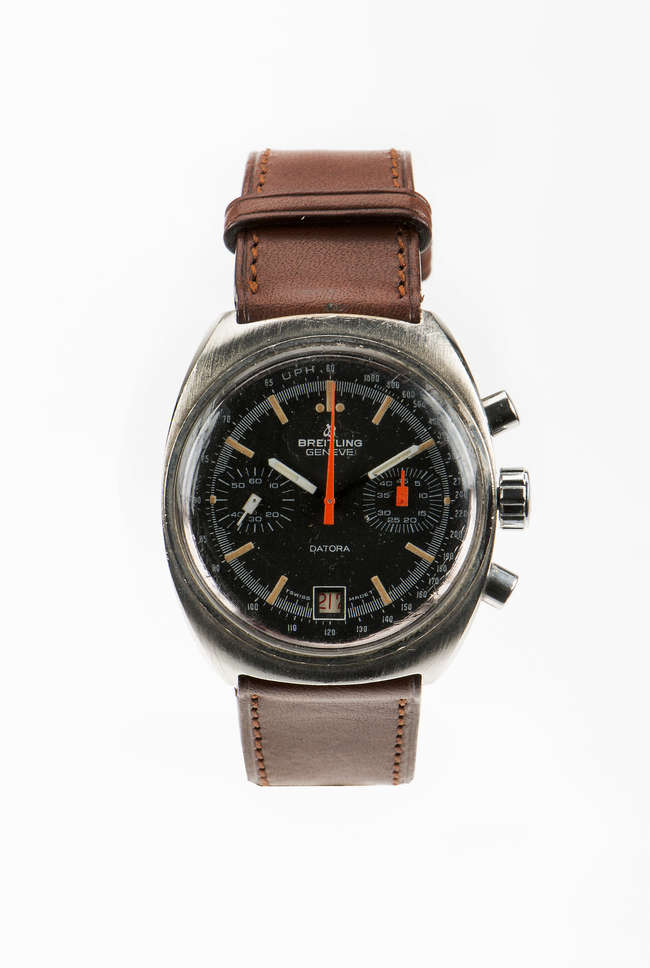 c.1975 Breitling Datora 2018 Manual Wind Chronograph-Sold