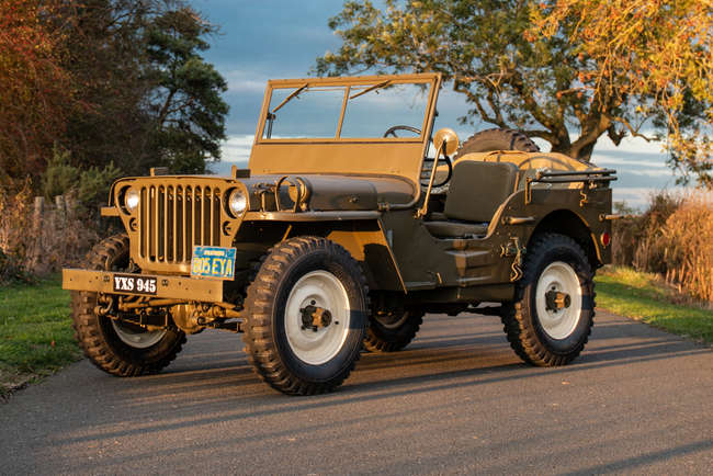 Steve McQueen's 1945 Willys Jeep MB-Sold