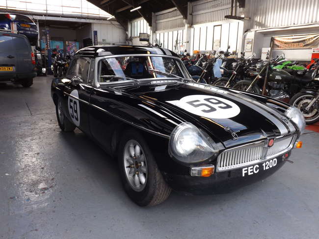 1966 Full-race MGB  Roadster-Sold