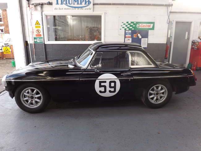 1966 Full-race MGB  Roadster-Sold