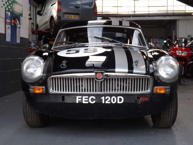 1966 Full-race MGB  Roadster-Sold