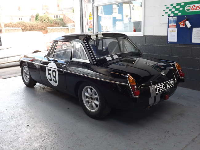 1966 Full-race MGB  Roadster-Sold
