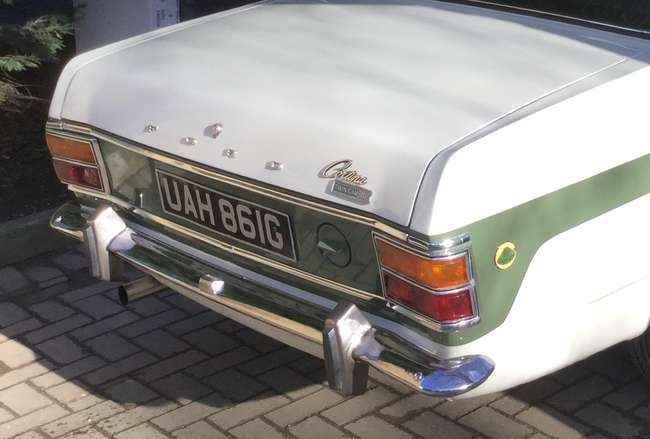 1969 Ford Cortina Lotus Mark II ex-Fred Bushell-Sold