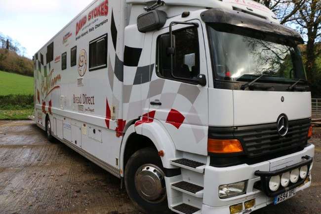 2000 Mercedes Rally Transporter/Motorhome-Auction Lot
