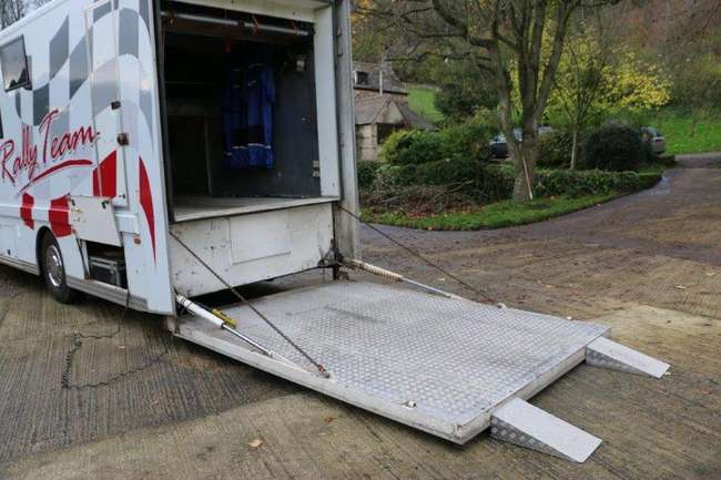 2000 Mercedes Rally Transporter/Motorhome-Auction Lot