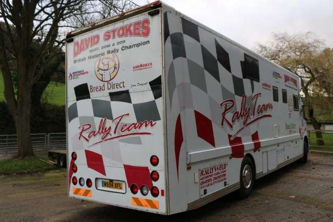 2000 Mercedes Rally Transporter/Motorhome-Auction Lot