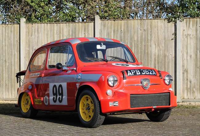 1963 Fiat 850TC Abarth (Replica) Race Car-Auction Lot