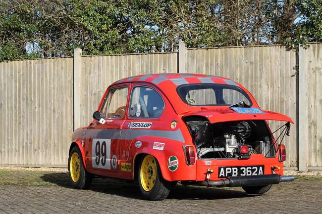1963 Fiat 850TC Abarth (Replica) Race Car-Auction Lot