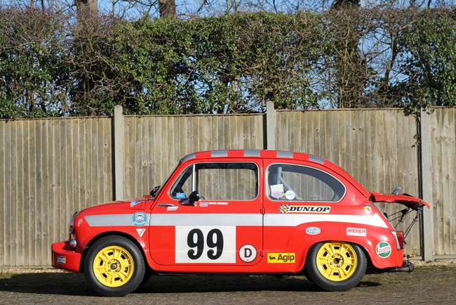 1963 Fiat 850TC Abarth (Replica) Race Car-Auction Lot