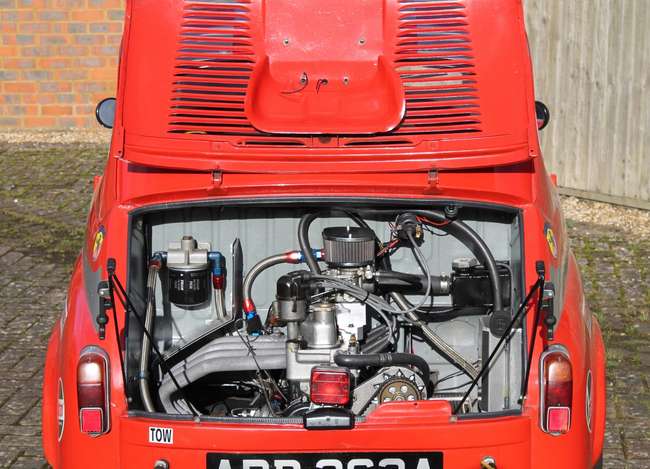 1963 Fiat 850TC Abarth (Replica) Race Car-Auction Lot