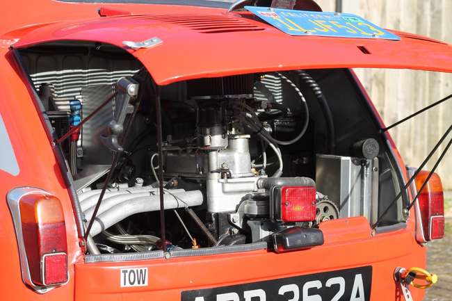 1963 Fiat 850TC Abarth (Replica) Race Car-Auction Lot
