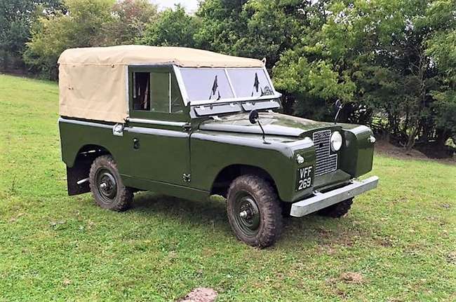1958 Land Rover Series II-Sold