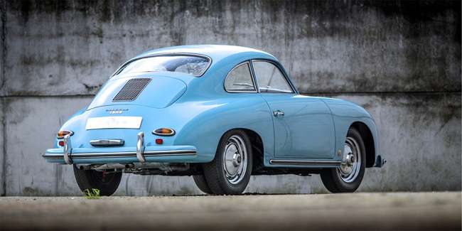 1957 Porsche 356A CoupÃ©-Auction Lot
