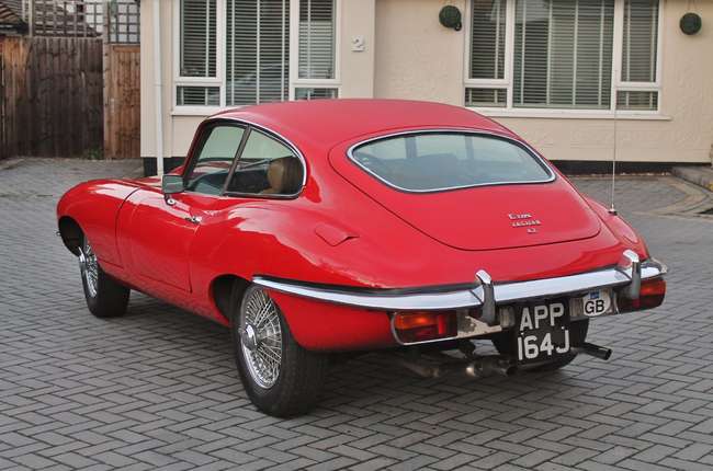 1970 Jaguar E-Type Series II Fixed Head Coupé-Auction Lot
