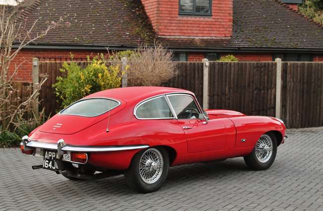 1970 Jaguar E-Type Series II Fixed Head Coupé-Auction Lot