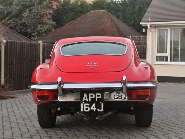 1970 Jaguar E-Type Series II Fixed Head Coupé-Auction Lot