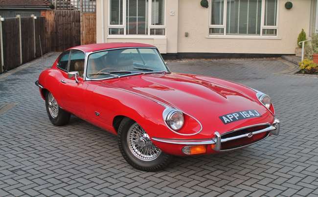 1970 Jaguar E-Type Series II Fixed Head Coupé-Auction Lot