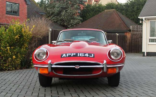 1970 Jaguar E-Type Series II Fixed Head Coupé-Auction Lot