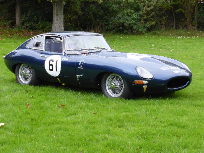 *LATE ENTRY* 1963 Jaguar E-Type Fixed Head Coupe Race Car-Auction Lot