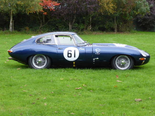*LATE ENTRY* 1963 Jaguar E-Type Fixed Head Coupe Race Car-Auction Lot