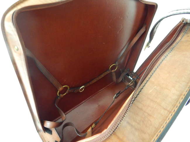 Ferrari 512BB Schedoni Leather Luggage Complete 2 Piece Set-Sold