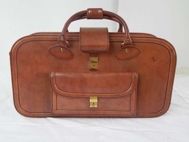 Ferrari Mondial Schedoni Luggage 2 Piece Set-Auction Lot
